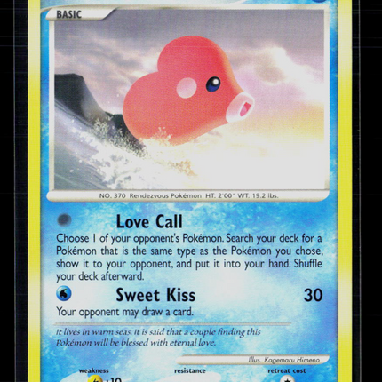 Pokemon 2009 Platinum – Platinum Luvdisc #35/127