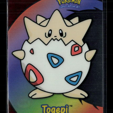 Pokemon 2000 Topps TV Animation Edition Togepi #PC8