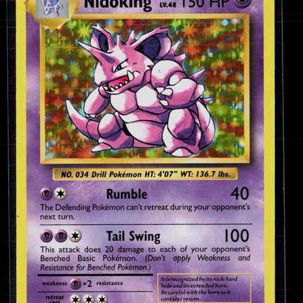 Pokemon 2016 Evolutions Nidoking #45/108