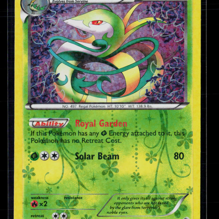 Pokemon 2013 Legendary Treasures Serperior #RC3/RC25