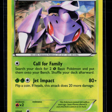 Pokemon 2013 Plasma Blast Genesect Cracked Ice #10/101