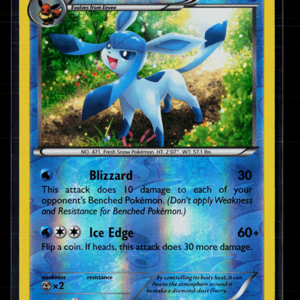 Pokemon 2014 Furious Fists Glaceon #19/111