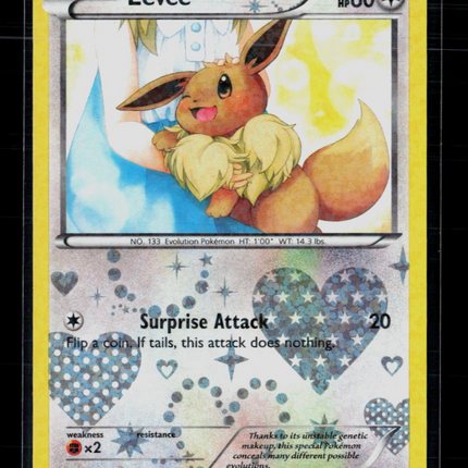 Pokemon 2013 Legendary Treasures Eevee #RC14/RC25