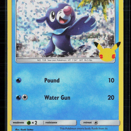 Pokemon 2021 Celebrations Popplio #23/25