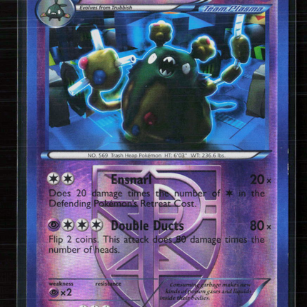Pokemon 2013 Plasma Storm Garbodor #67/135