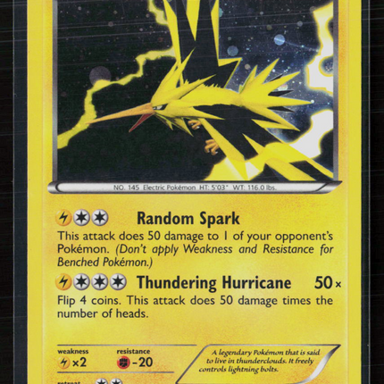 Pokemon 2012 Next Destinies Zapdos #41/99