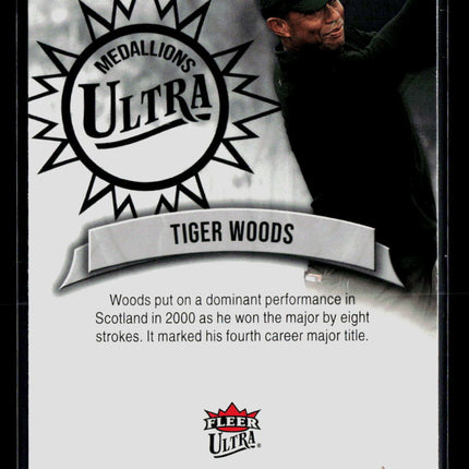 2026 Fleer Ultra Golf Medallions Tiger Woods #M-15