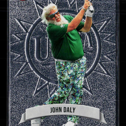 2026 Fleer Ultra Golf Medallions John Daly #M-19 Silver