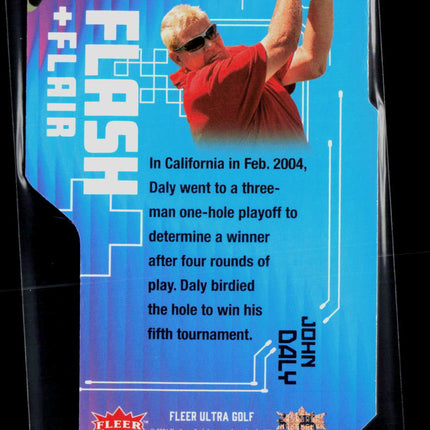 2026 Fleer Ultra Golf Flash + Flair John Daly #FLASH-2