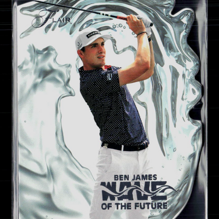 2026 Fleer Ultra Golf Flair Wave of the Future Ben James #WOF-7