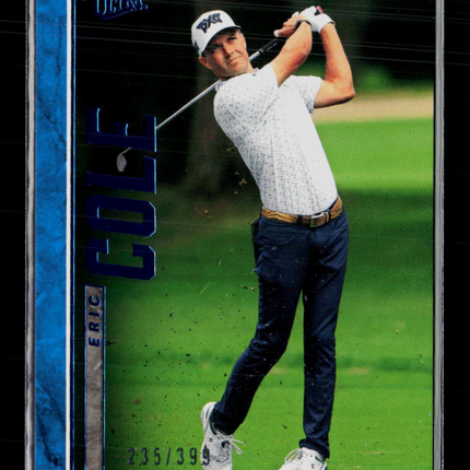 2026 Fleer Ultra Golf Eric Cole #12 Blue 235/399
