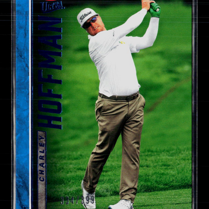 2026 Fleer Ultra Golf Charley Hoffman #32 Blue