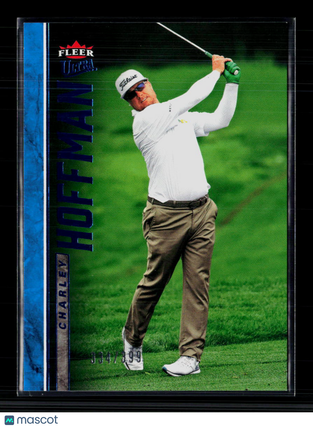 2026 Fleer Ultra Golf Charley Hoffman #32 Blue