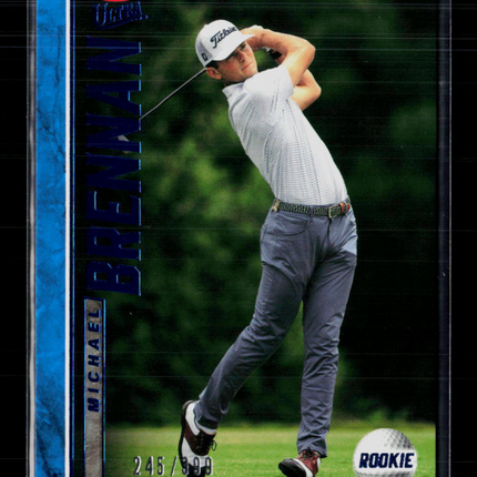 2026 Fleer Ultra Golf Blue Michael Brennan #53 245/399