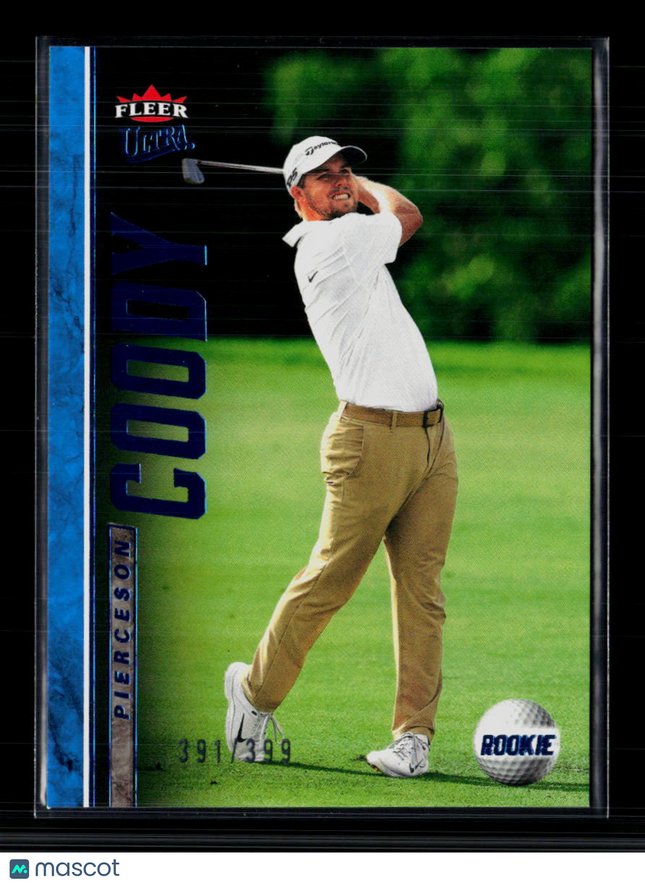 2026 Fleer Ultra Golf Pierceson Coody #41 Blue 391/399