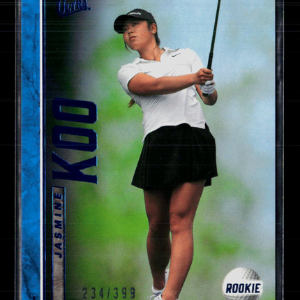 2026 Fleer Ultra Golf Jasmine Koo #63 Blue 234/399