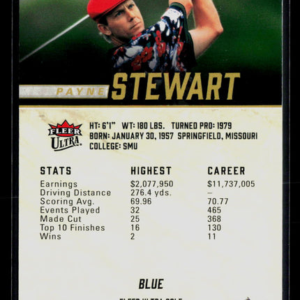 2026 Fleer Ultra Blue Payne Stewart #22 179/399