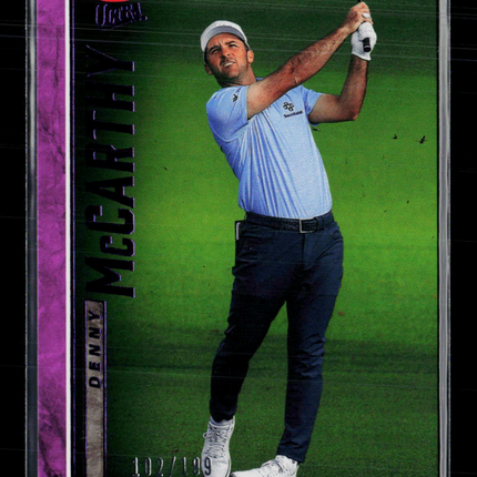 2026 Fleer Ultra Golf Denny McCarthy #24 Purple Metallic 102/199