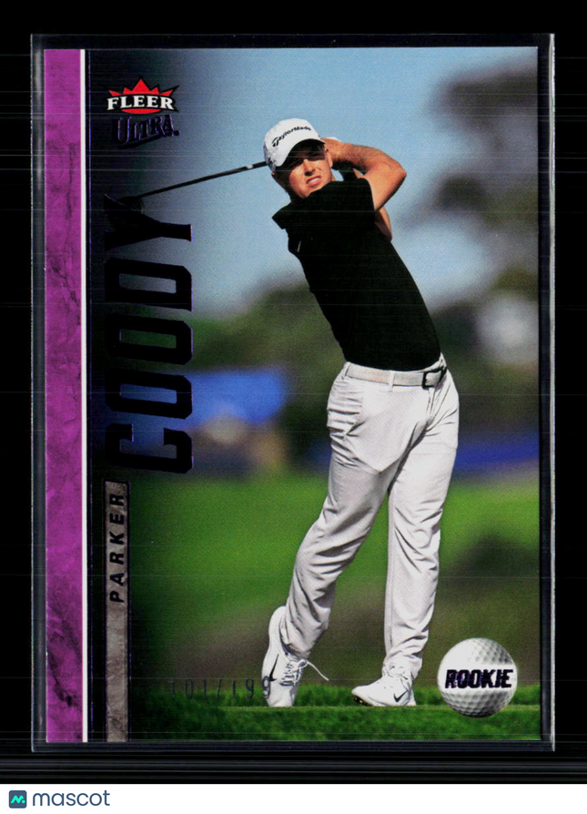 2026 Fleer Ultra Golf Parker Coody #43 Purple Metallic
