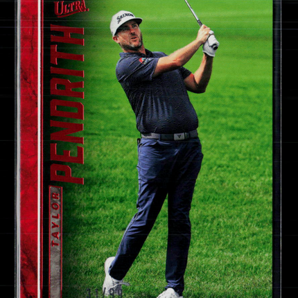 2026 Fleer Ultra Golf Taylor Pendrith #26 Red