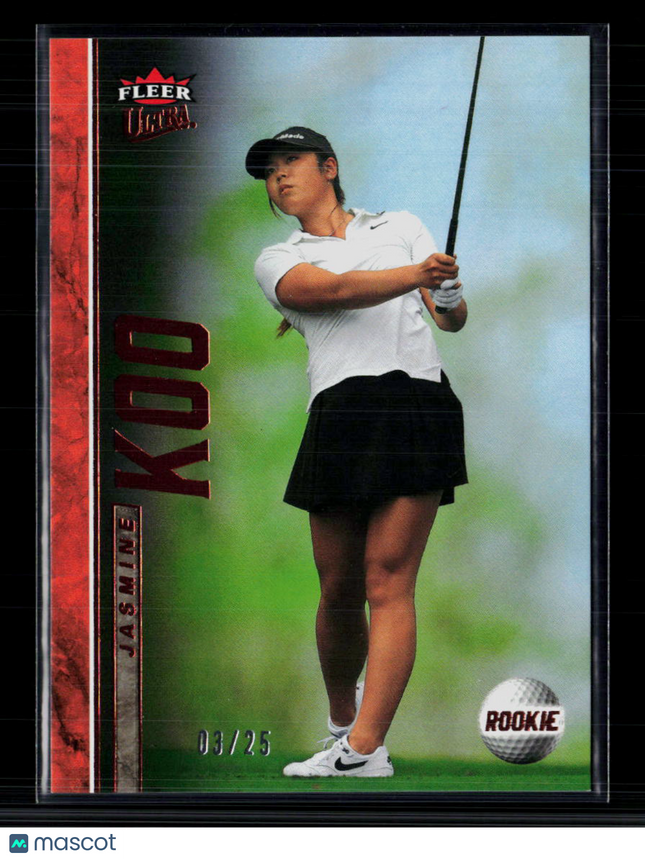 2026 Fleer Ultra Golf Jasmine Koo #63 Orange 03/25