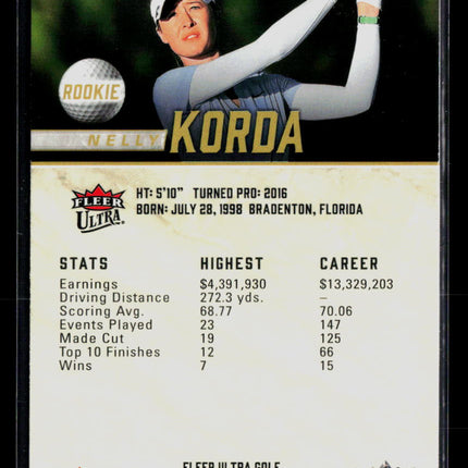 2026 Fleer Ultra Golf Nelly Korda #40
