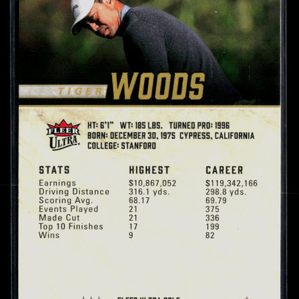 2026 Fleer Ultra Tiger Woods #35