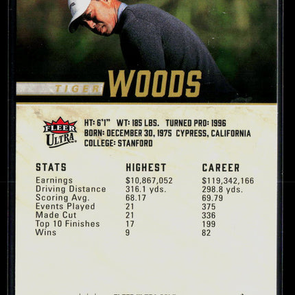 2026 Fleer Ultra Golf Tiger Woods #35