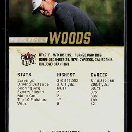 2026 Fleer Ultra Golf Tiger Woods #35