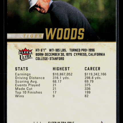 2026 Fleer Ultra Golf Tiger Woods #35