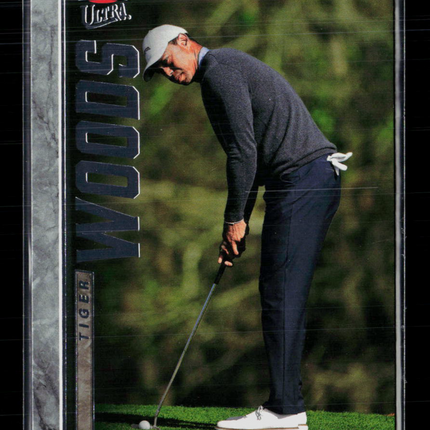2026 Fleer Ultra Golf Tiger Woods #35 Silver
