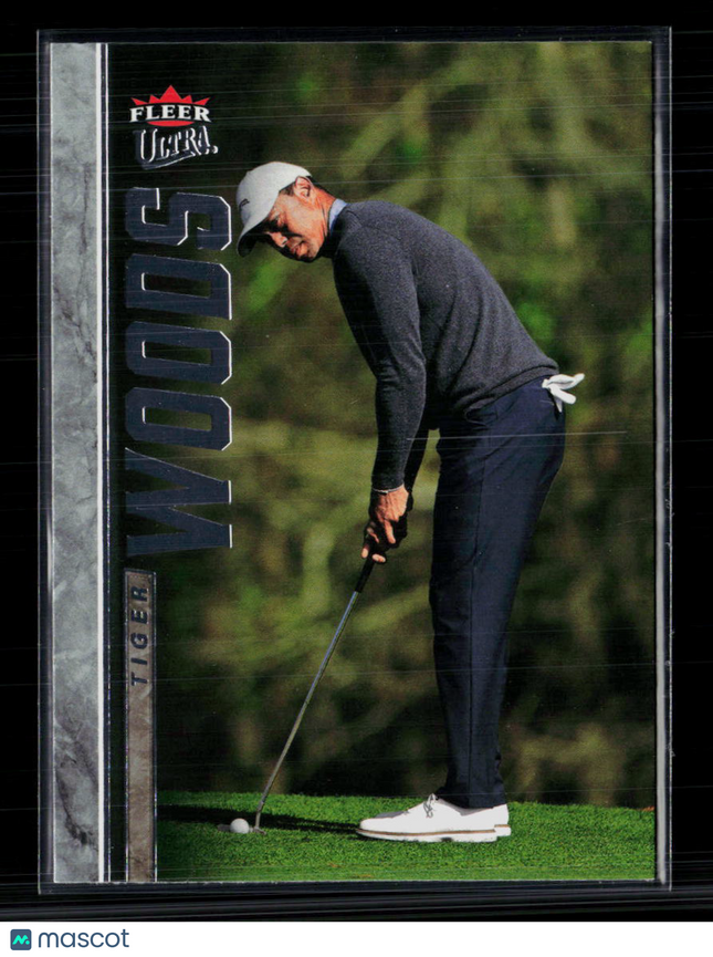 2026 Fleer Ultra Golf Tiger Woods #35 Silver