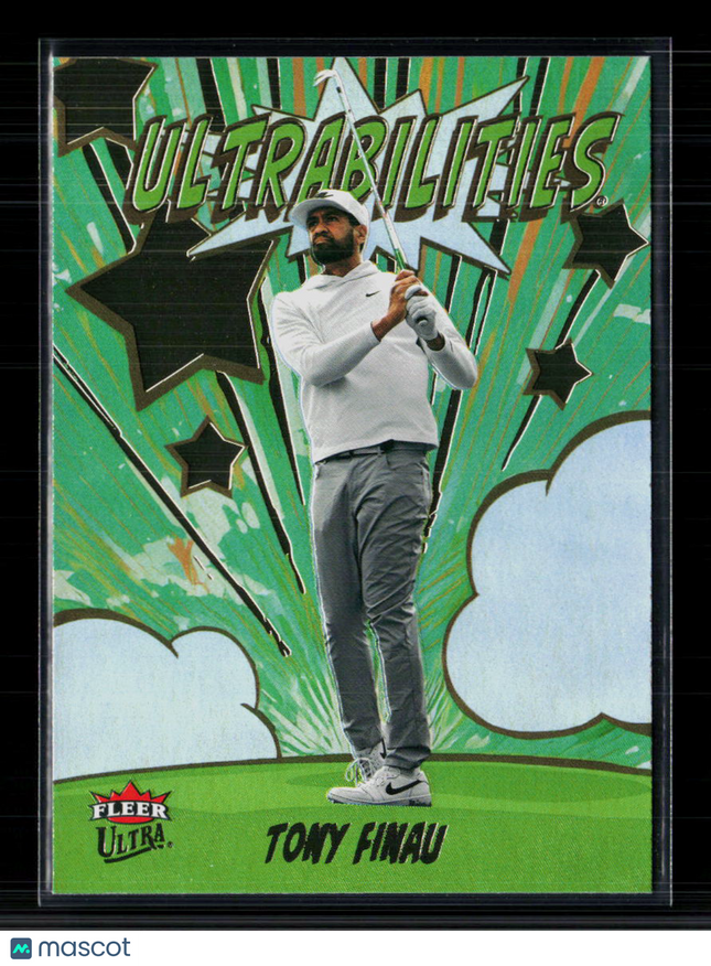 2026 Fleer Ultra Golf Ultrabilities Tony Finau #UB-7