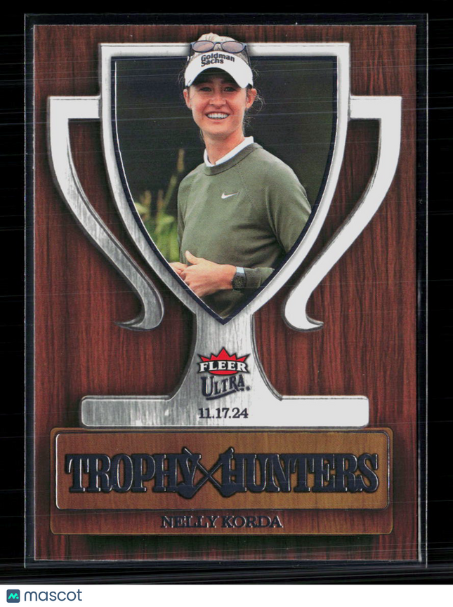 2026 Fleer Ultra Golf Trophy Hunters Nelly Korda #TH-10