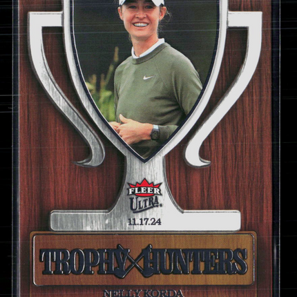 2026 Fleer Ultra Golf Trophy Hunters Nelly Korda #TH-10