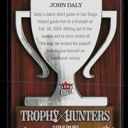 2026 Fleer Ultra Golf Trophy Hunters John Daly #TH-8