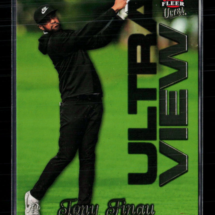 2026 Fleer Ultra Golf Ultra View Tony Finau #UV-17 SP