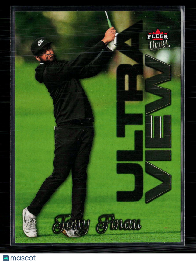 2026 Fleer Ultra Golf Ultra View Tony Finau #UV-17 SP