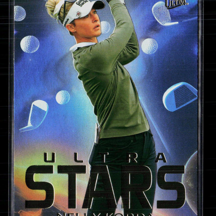 2026 Fleer Ultra Golf Ultra Stars Nelly Korda #5 OF 12