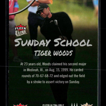 2026 Fleer Ultra Sunday School Tiger Woods #3