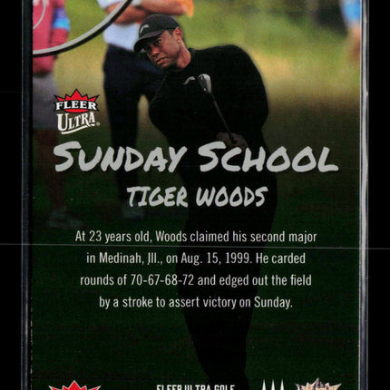2026 Fleer Ultra Sunday School Tiger Woods #3 of 16