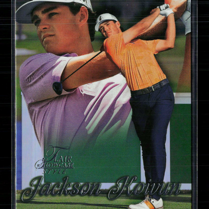2026 Fleer Ultra Golf Flair Showcase Jackson Koivun #123 Showstopper