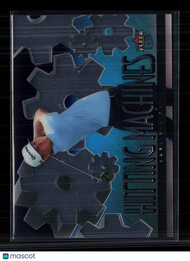 2026 Fleer Ultra Golf Hitting Machines Karl Vilips #HM-9