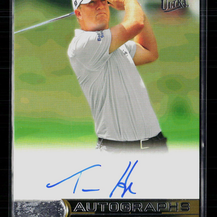 2021 Fleer Ultra Golf Autographs Tom Hoge #A-TH Auto