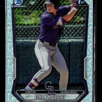 2026 Topps Bowman Chrome Ethan Holliday #BCP-1 Mojo Refractor