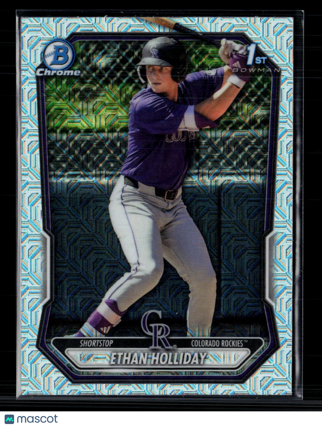 2026 Topps Bowman Chrome Ethan Holliday #BCP-1 Mojo Refractor