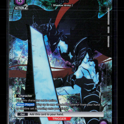 Union Arena Igris UE17BT: SOLO LEVELING Rare 1-Star • UE17BT/SLG-1-028 Foil