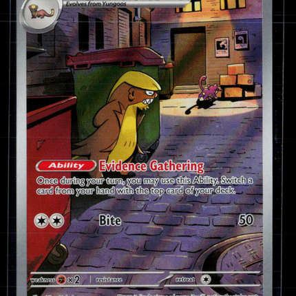 Pokemon 2025 Mega Evolution Gumshoos #153/132