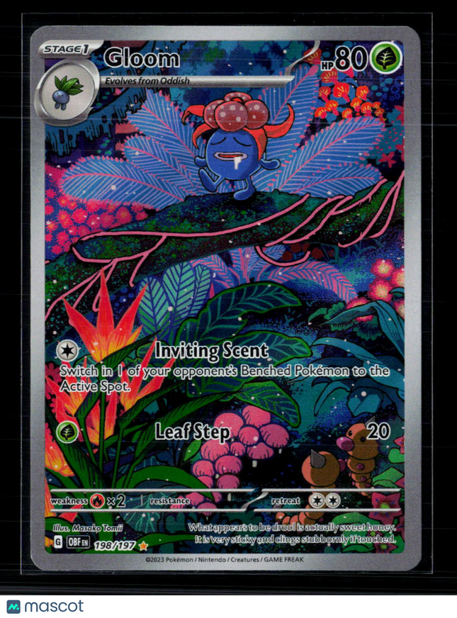 Pokemon 2023 Obsidian Flames Gloom #198/197
