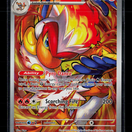 Pokemon 2024 Twilight Masquerade Infernape #173/167